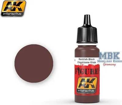 Produktbild von AK Interactive S.L. AK-3016 Reddish Black/ Cheekbone Glaze