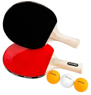Produktbild von Spokey - "Joy 81814" Tischtennis-Set PP7276 (Einheitsgröße) (Schwarz/Rot)