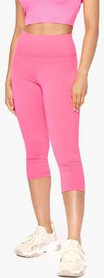 Produktbild von Bellivalini Neon Leggings Damen High Waist 3/4 BLV50-298 (Rosa, S)