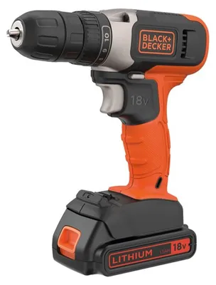 Produktbild von BLACK & DECKER | Akku-Bohrschrauber | BCD001C2-QW | 18. Mai | 2x1,5 Ah | Lithium