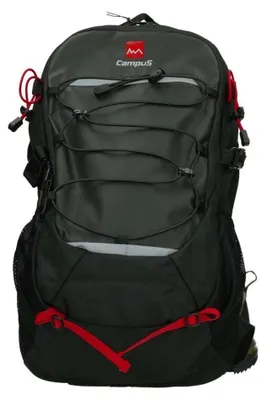 Image de Campus - Sac à dos « Eyre » pour homme/femme unie, 22 L PP10411 (taille unique) (noir)