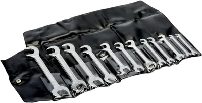 Immagine prodotto di Bahco 1931Z/12T Double-ended open ring spanner set 12-piece Spanner size (inches) 1/2 - 11/32