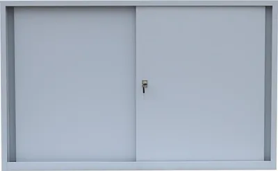 Produktbild von ClassiX Schiebetürenschrank, X-550125 lichtgrau 1 Fachboden 120,0 x 45,0 x 75,0 cm