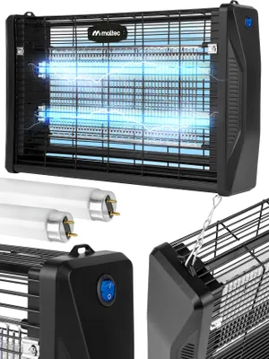 Produktbild von MalTec Insektenvernichter elektrisch MasterKiller 20W-BL Insektenlampe Moskito Killer UV-Licht Mückenlampe
