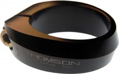 Image de THOMSON SC-E102 anneau de serrage de selle en aluminium noir, 29.8mm, noir