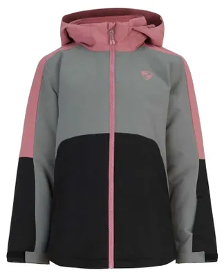 Productafbeelding van Ziener - "Aluck" ski-jas voor kinderen, model GT24643 (128) (Roze/Groen)