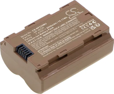 Immagine prodotto di TECHTEK Batteria compatibile con [Fujifilm] GFX100S, GFX50S II, X-H2S, X-T4 sostituisce NP-W235