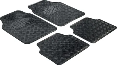 Produktbild von Walser Automatte Metallic 4-teilig Set carbon, 28023