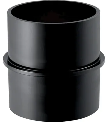 Produktbild von Geberit Bundbüchse, PE, d56mm, 58mm, PE-80, schwarz, 1 Stk.