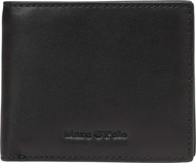 Produktbild von Marc O'Polo Leder Geldbörse Tom Combi Wallet Black schwarz