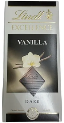 Produktbild von Lindt Excellence Dunkle Schokolade mit Vanille, 100 g