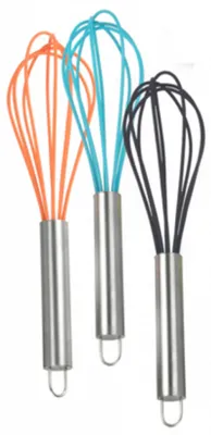 Produktbild von Schneebesen Rührbesen Mixer Handmixer Schlagbesen Rührblitz Küche versch. Farben, Farbe:Orange