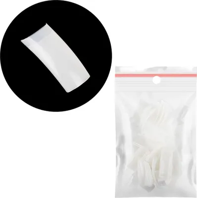 Produktbild von Milky Tips, kurze Tasche, Nr. 1, 60 Stk.