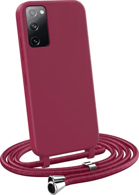 Produktbild von Handykette für Samsung Galaxy S20 FE - Handyhülle mit Schnur Cover in Bordeaux