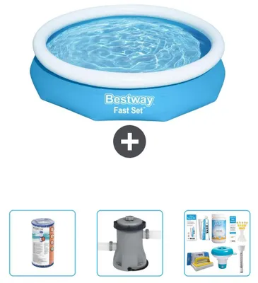 Produktbild von Bestway Fast Set Rund - 305x66 cm - 4-teilig S22632