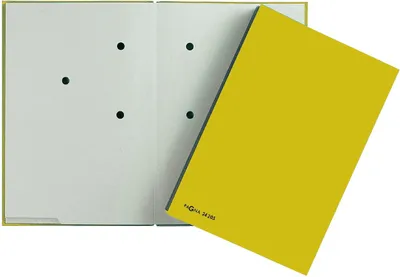 Produktbild von Unterschriftsmappe 20 Fächer Color gelb Packung mit 10 Stück