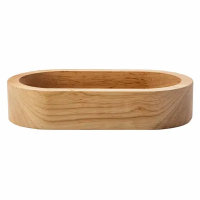 Produktbild von VERLO Ovales Serviertablett aus Holz – 18 x 10 cm, MANGO