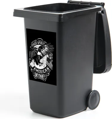 Produktbild von MuchoWow® - Mültonnen-sticker - Sticker - Aufkleber für die Mülltonne