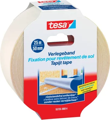 Image de 1x TESA ruban de pose 552729 longueur 25m largeur 50mm adhésif des deux côtés