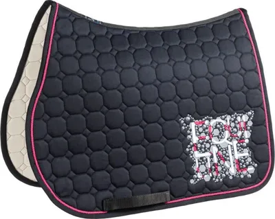 Produktbild von Equiline PFERDE OCTAGON SATTELDECKE SCHABRACKE Cupid BLAU FS20, Eq20_FS_Gr.:N