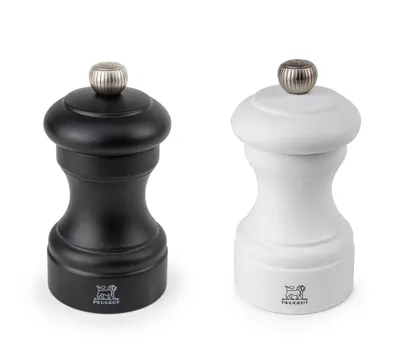 Produktbild von Peugeot Salz-Pfeffermühlenset Bistro 7cm Schwarz/Weiß 2/24291