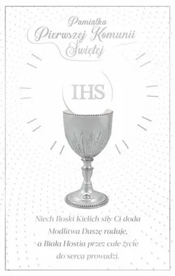 Produktbild von Grußkarte zur Erstkommunion KS04 – AbCard