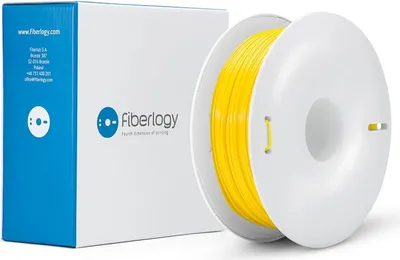 Zdjęcie produktu dla Filament Nylon PA12 Yellow 1,75 mm 0,75kg FIBERLOGY