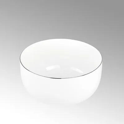 Produktbild von Lambert Serene,Müslischüssel,Fine Bone China, weiß/Platinr 21552 SP25