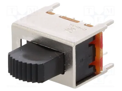 Immagine prodotto di 1 interruttore a scatto, 0,3A/125VAC, posizione: 2, 4PDT, 0,05A/24VDC, codice prodotto: 1825264-1, tipo: a scatto