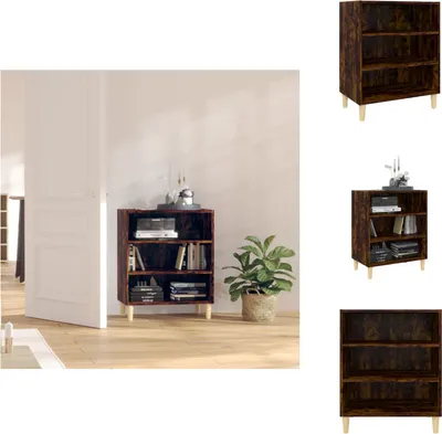 Produktbild von vidaXL Sideboard Räuchereiche 57x35x70 cm Holzwerkstoff -  Sideboards