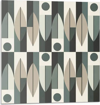 Produktbild von Abstraktes Geometrisches Muster – Selbstklebend – Wandverkleidung – Wandpaneel – Wanddeko – Dekorative Wandpaneele – 3D Wandpaneele – Wandgestaltung selbstklebend – 4 Stück 50 x 50 cm