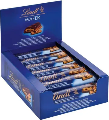 Produktbild von Lindt Waffel Vollmilch Riegel 18x35g