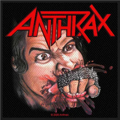 Produktbild von Anthrax Fistful of Metal Aufnäher zum Aufnähen 100 x 100 mm