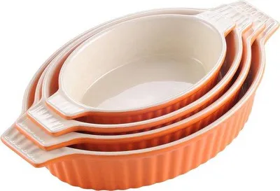 Immagine prodotto di Pirofila in porcellana resistente per lasagne, 30 cm, resistente al calore, rivestimento antiaderente