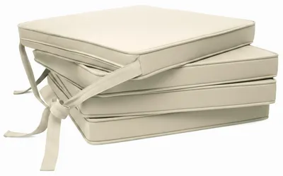 Produktbild von Beautissu 4er Set Loft SK Stuhlkissen Natur, 45x40x5cm