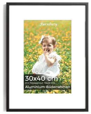 Obrázok produktu pre Hliníkový rám na fotografie, 30 x 40 cm, určený na zavesenie na stenu