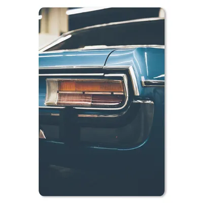 Obrázok produktu pre Podložka pod myš - Auto - lampa - modrá - 18x27cm - Rohožka pod myš