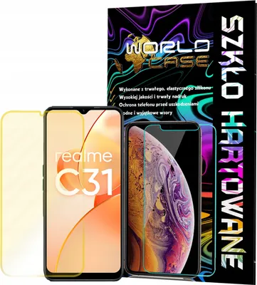 Zdjęcie produktu dla Szkło Hartowane Do Realme C31 Na Ekran Szkiełko Ochronne