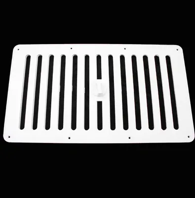 Produktbild von Lüftungsgitter Schiebelüfter Gitter Wohnwagen Wohnmobil Caravan Boot weiß 383  x 220 mm