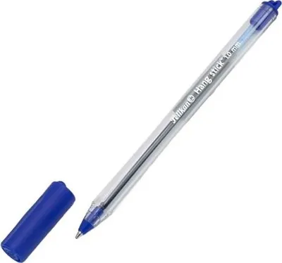 Produktbild von Pelikan Kugelschreiber Hang Stick blau 12 Stk.