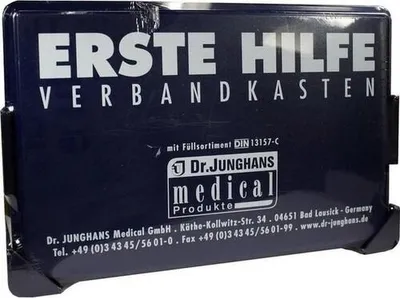 Obrázok produktu pre Lekárnička s náplňou Din 13157-C plast, 1 ks