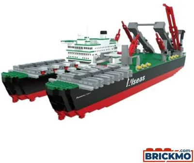 Produktbild von Sluban ModelBricks Hochseeschiff mit Kran M38-70093