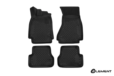 Produktbild von ELEMENT Gummi-Fußmatten 3D kompatible mit AUDI A6, 2011->, 4 tlg.