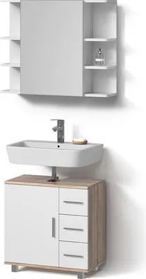 Immagine prodotto di Set mobili bagno Livinity Eisak Sonoma 2 parti, Model 52520