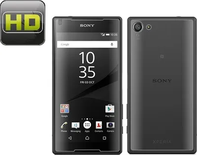 Produktbild von 2x Displayschutzfoie für Sony Xperia Z5 Compact Displayfolie HD ULTRA KLAR