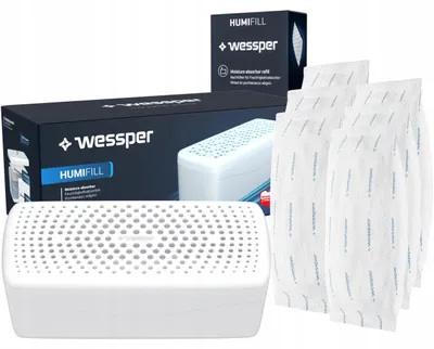 Produktbild von Wessper P2 Humifill Feuchtigkeitsabsorber Set 2L mit 6 Nachfüllungen