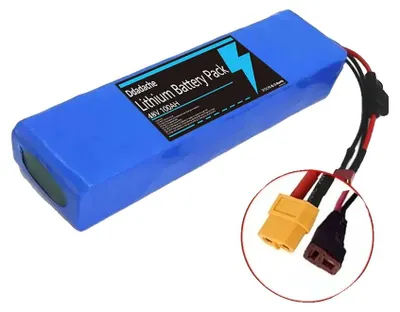 Obrázek produktu pro Lithium-iontová baterie, vysoká kapacita 100 000 mAh, konfigurace 48 V, konektor XT60