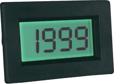 Produktbild von PeakTech LDP-140 - LCD Voltmeter-Einbaumodul 13 mm Ziffernhähe mit Hintergrundbeleuchtung