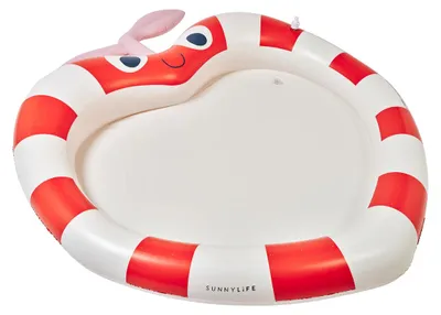 Produktbild von Sunnylife Wassersprinkler Matte POPPY THE PEACH bunt | 152cm