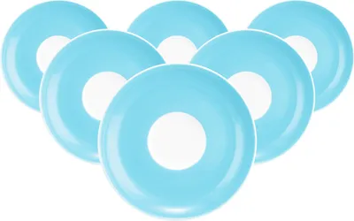 Produktbild von Seltmann Weiden Liberty Pure Colors Teeuntertasse ø 13 cm 6er Set - Lagoon Blue